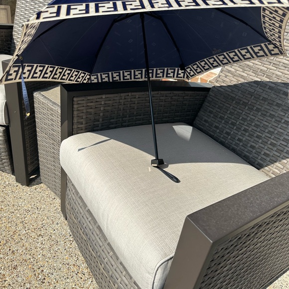 Rare Fendi Zucca umbrella with case - beautiful details! - Picture 16 of 16